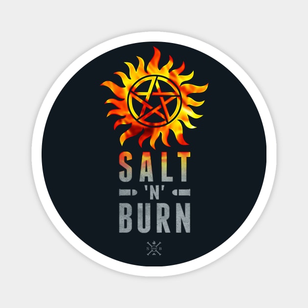 Salt 'n' Burn Magnet by HtCRU